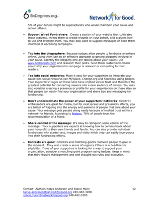 The Wired Fundraiser