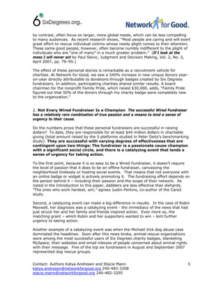 The Wired Fundraiser