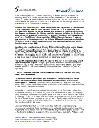 The Wired Fundraiser