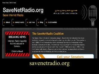 Pandora savenetradio.org 