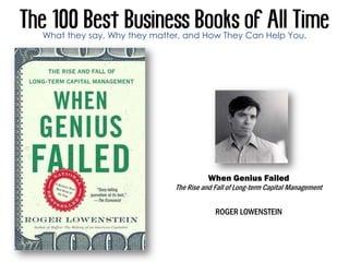 The 100 Best Business Books Of All Time