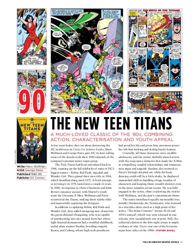 The 100 greatest graphic novels of all time