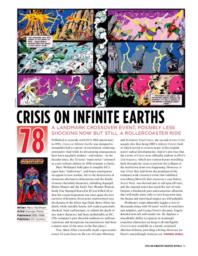 The 100 greatest graphic novels of all time