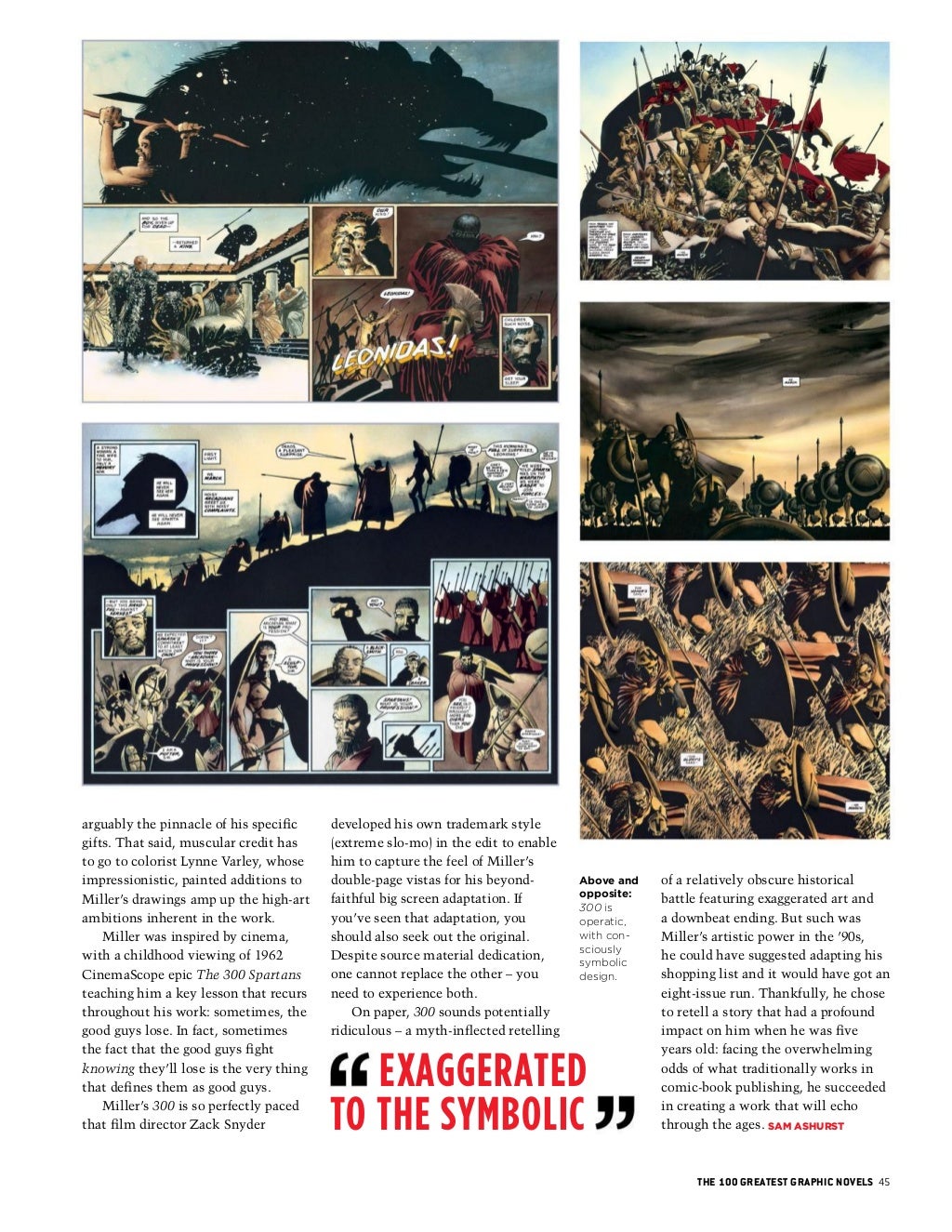 The 100 greatest graphic novels of all time