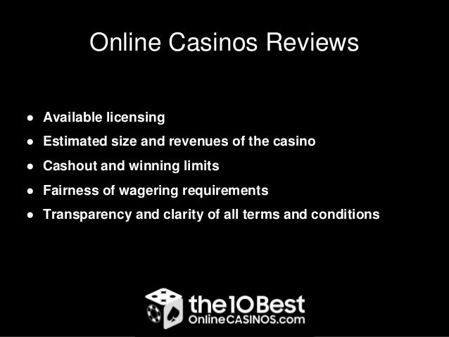 10 best online gambling sites