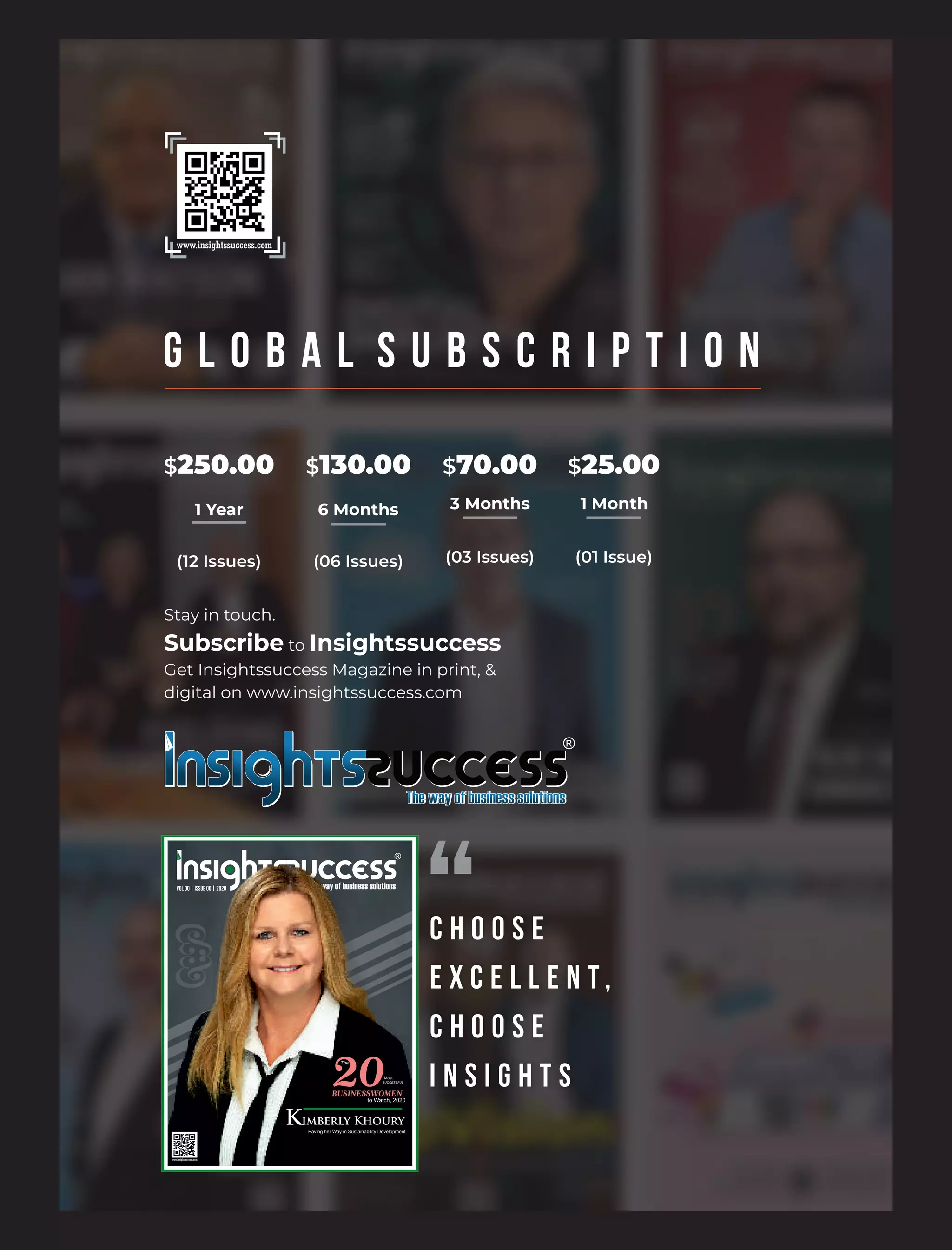 kimberly Khoury
Paving her Way in Sustainability Development
&
&
The
20
BUSINESSWOMEN
to Watch, 2020
SUCCESSFUL
Most
 