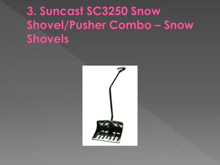 The 10 best snow shovels