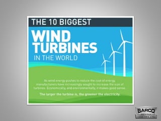 The 10 Biggest Wind Turbines in the World