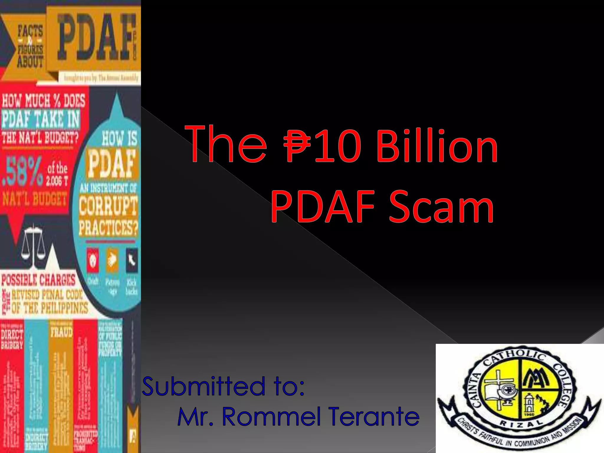 NAPOLES PORK BARREL SPECIAL PPT