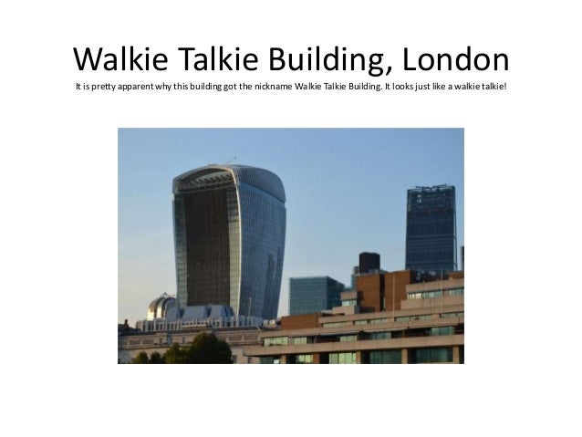 the 10 buildings with the best nicknames
