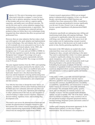 23
www.insightssuccess.com |
August 2021
 