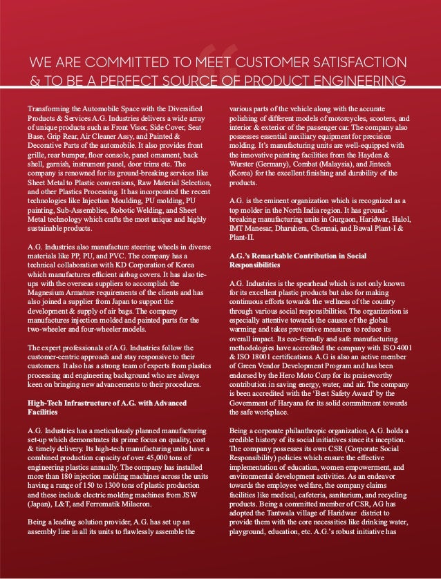 The 10 Most Admired Companies In Plastic Industry