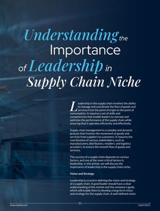 The 10 Most Influential Leaders in Supply Chain To Watch, 2023.pdf