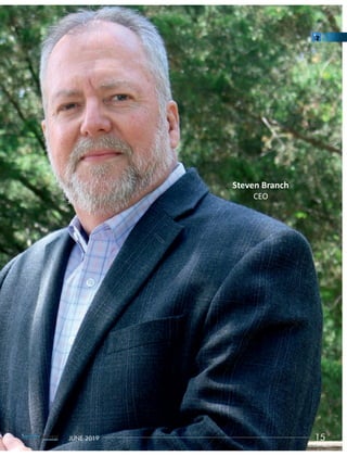 Steven Branch
CEO
15JUNE 2019
 