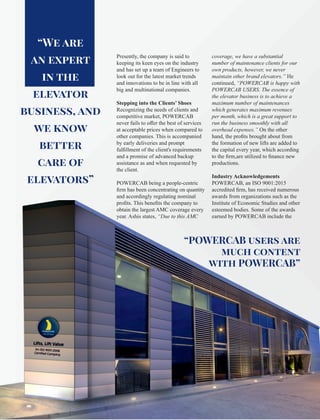 The 10 most trusted lift & elevator solution providers | PDF