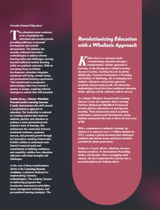The 10 Most Visionary Leaders Transforming Education, 2024 PDF