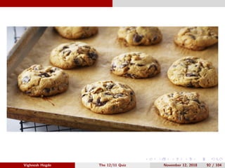 Vighnesh Hegde The 12/11 Quiz November 12, 2018 92 / 104
 