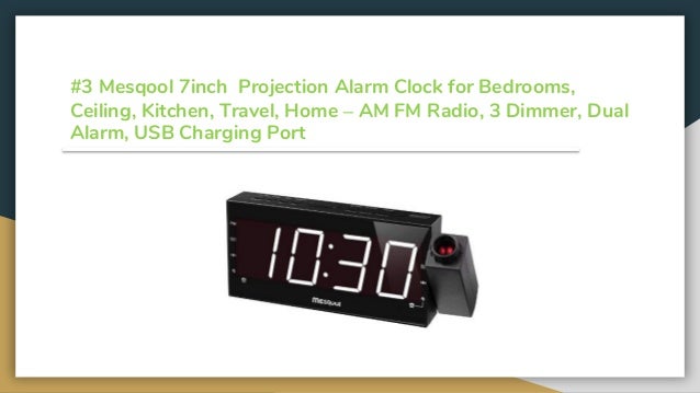 The 12 Best Projection Clocks Reviews In 2019