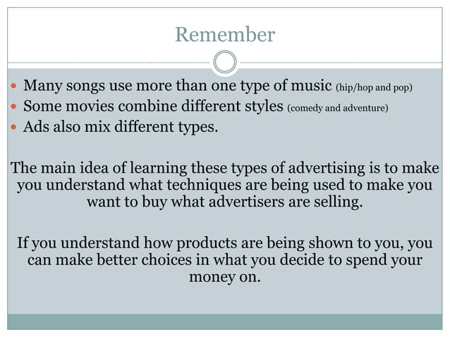 The 12 types of advertising - types 1 & 2 | PPT