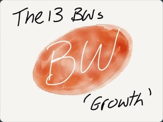 The 13 BWs 'Growth'