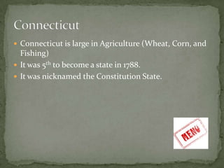 The 13 Colonies | PPTX