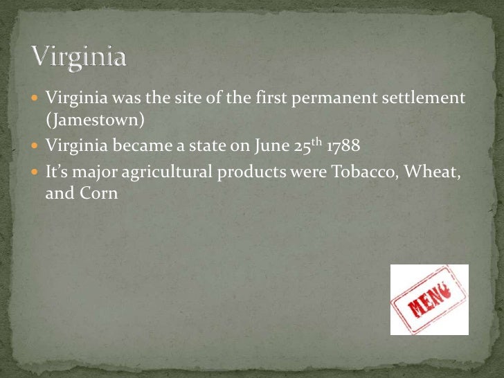 + Facts about virginia colony