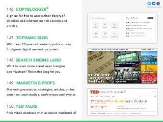 The 150 Most Powerful Marketing & Sales Tools | PDF