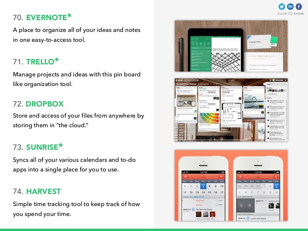 Evernote salesforce business card