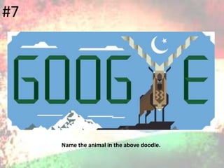 #7
Name the animal in the above doodle.
 