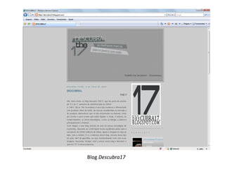 Blog  Descubra17 