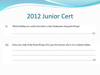 2012 Junior Cert
 