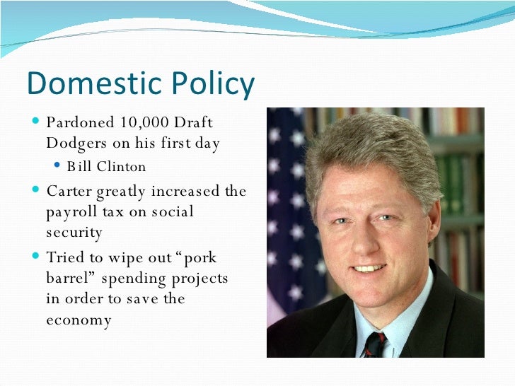 The1970s Carter Domestic Policy