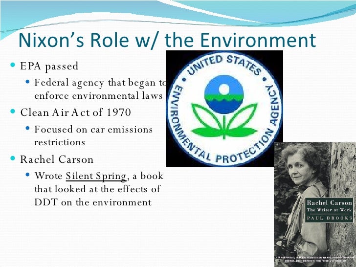 The1970s Nixon Domestic Policy