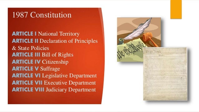 The 1987 constitution