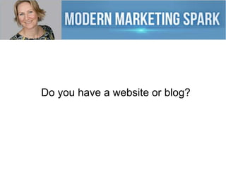 Do you have a website or blog?