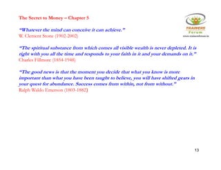 The Secret in Nutshell