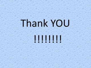 Thank YOU
  !!!!!!!!
 