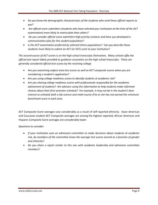 The 2009 Act National Test | PDF