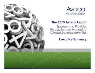 The 2013 Avoca Report | PDF