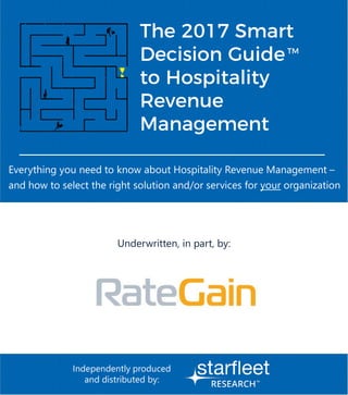 Hospitality Revenue Management Guide