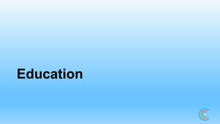 Education
 