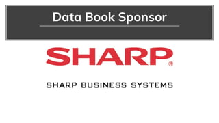Data Book Sponsor
 