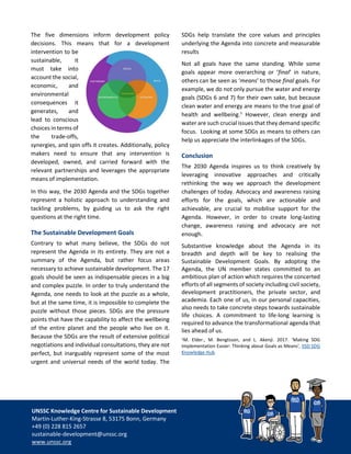 2030 Agenda for Sustainable Development Goals | PDF