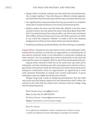 THE NEED FOR RHETORIC AND WRITING | PDF