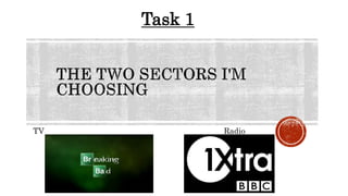 TV Radio
Task 1
 