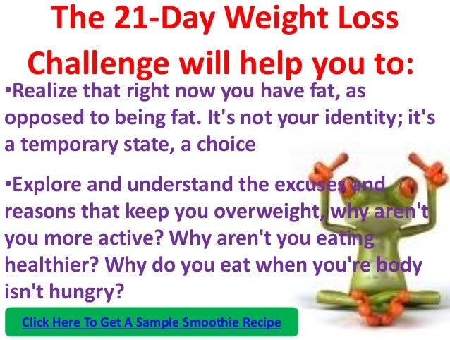 21 Days Weight Loss Challenge