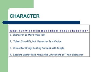 The21indispensablequalitiesofaleader | PPT