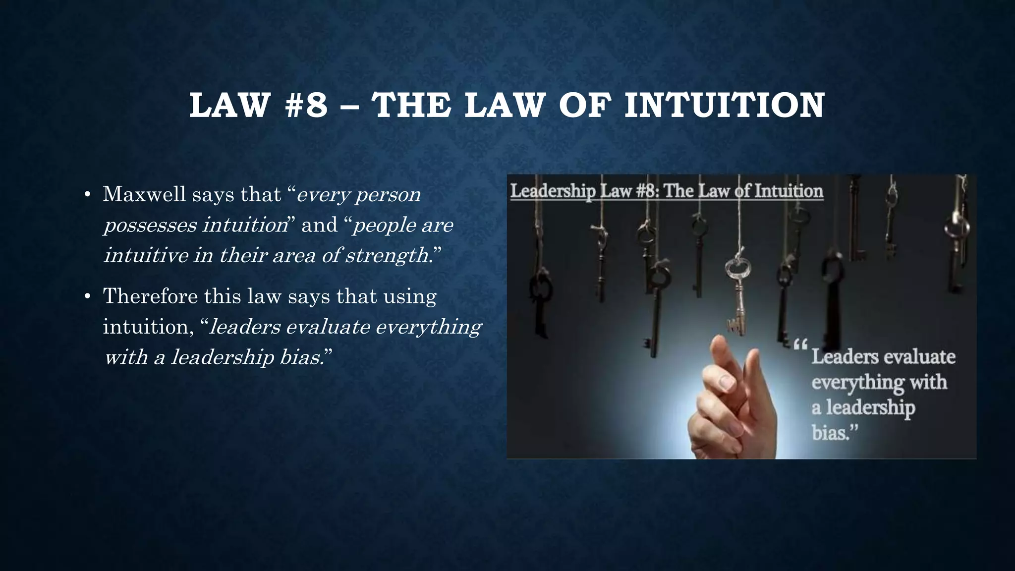 The 21 irrefutable laws of leadership.pptx