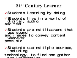The 21st Century Learner SlideShare | PPT