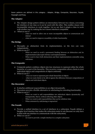The 23 gof design patterns in java ,the summary | PDF | Programming ...